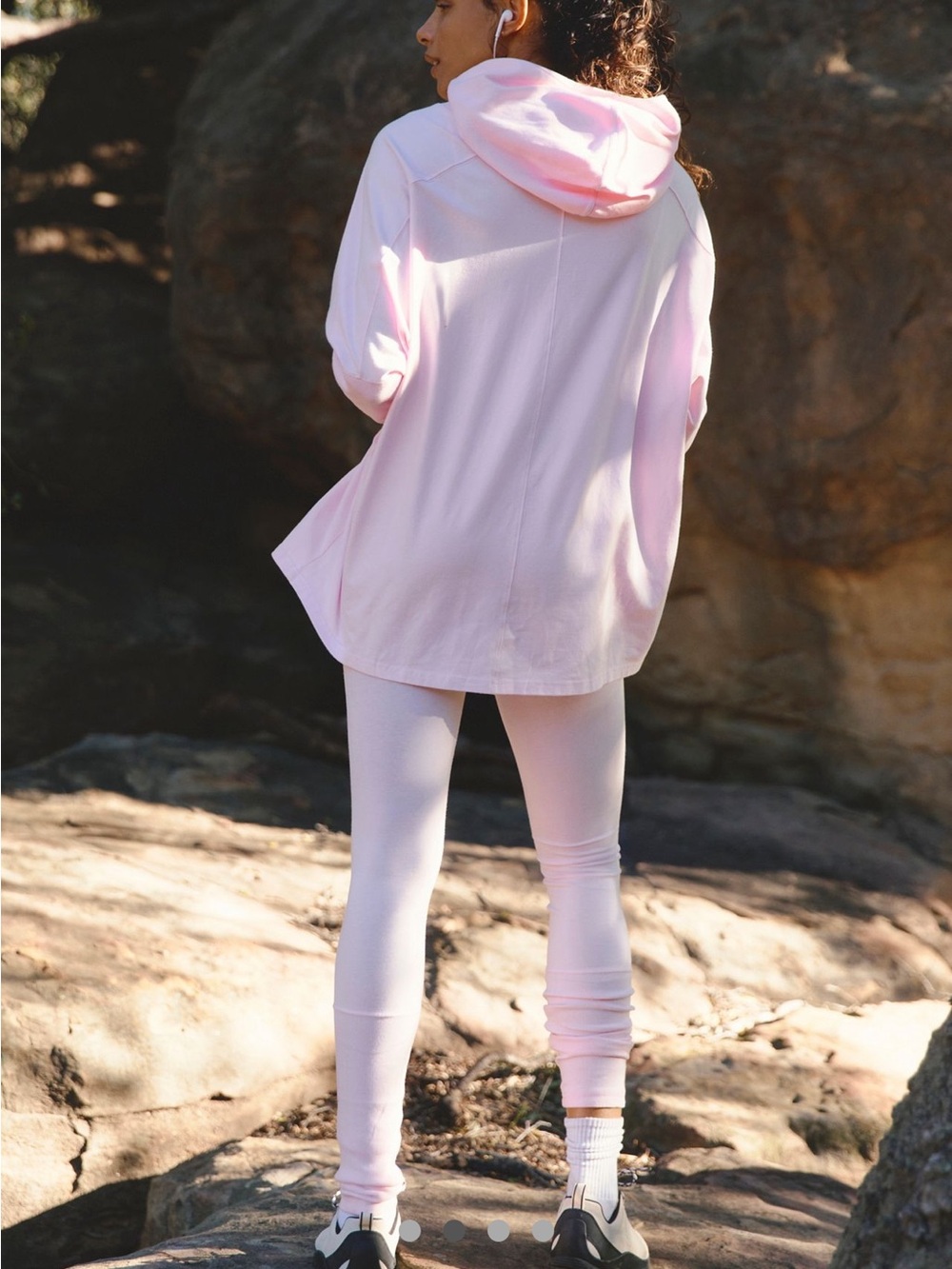 Free People Hot Shot Hoodie Set